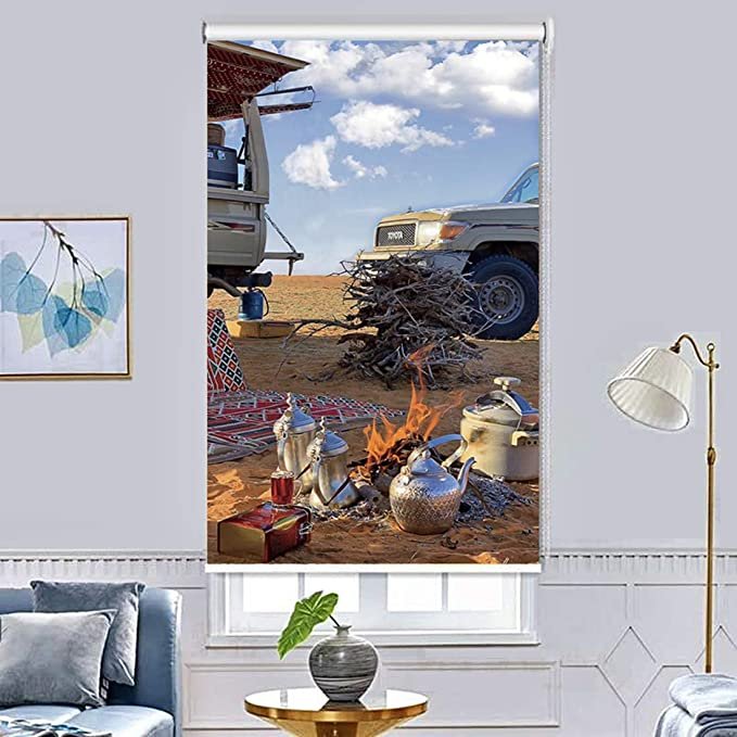 ستائر رول منقوش صورة 2 - صن رول ستاير وكنب ومجالس عربية 