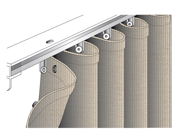 مسارات الستائر الكهربائية صورة 2 - صن رول ستاير وكنب ومجالس عربية 